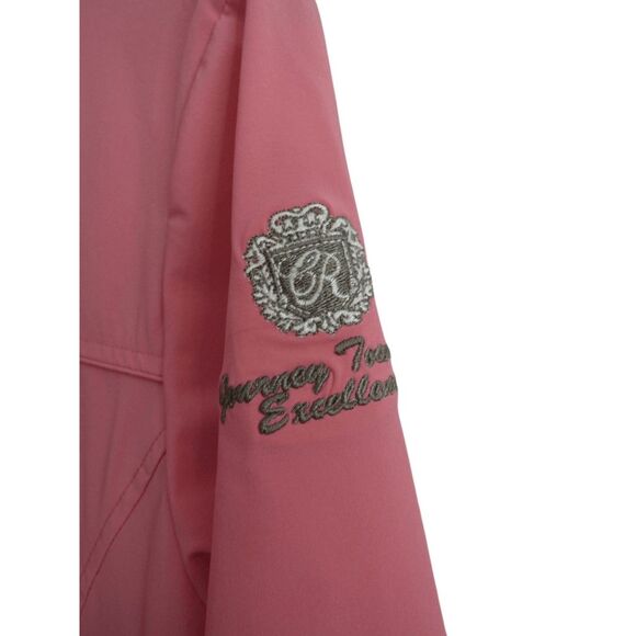 SPORT HALEY Size XL Pink Zip Front Jacket - Picture 3 of 5